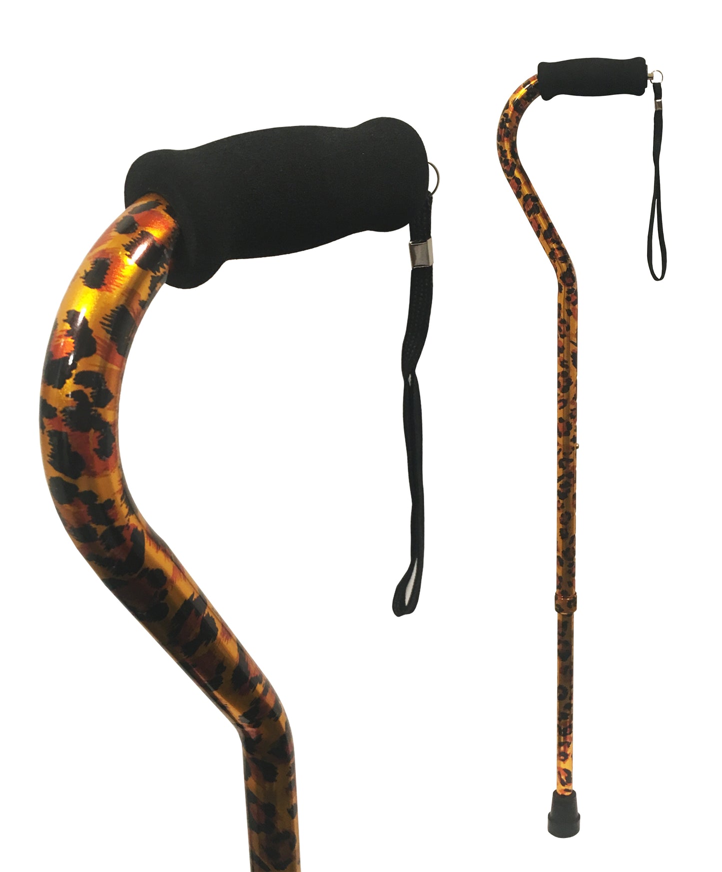 Curved Swan Handle Walking Stick