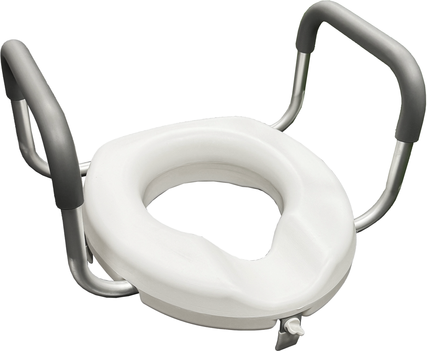 Raised Toilet Seat With Handles