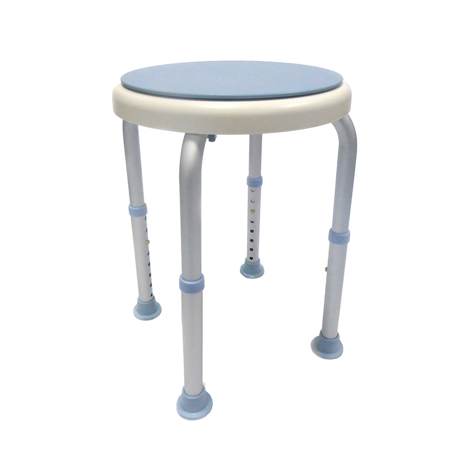 Shower Stool with Rotating Seat