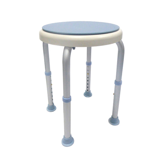Shower Stool with Rotating Seat